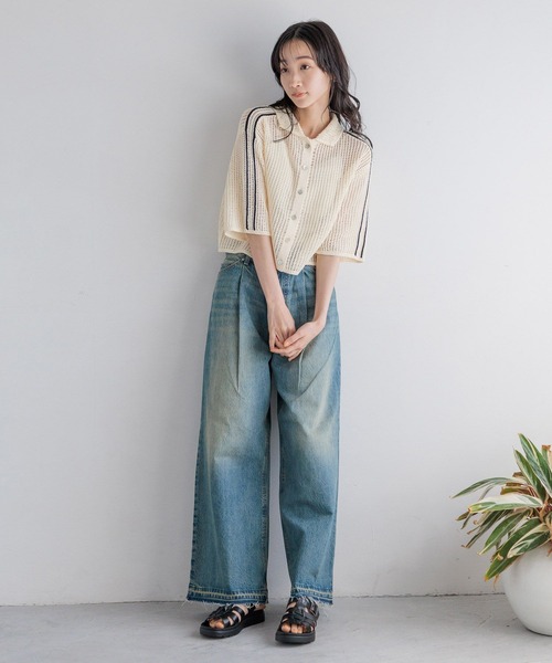 kamiya891専用 LOWRYS FARM（ローリーズファーム）の「メッシュポロ5S 114434