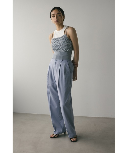 STYLEMIXER（スタイルミキサー）の「フラッフィーコンパクトキャミ（キャミソール・レディース・グレー/ブラック/ホワイト・FREE）」の19枚目の写真