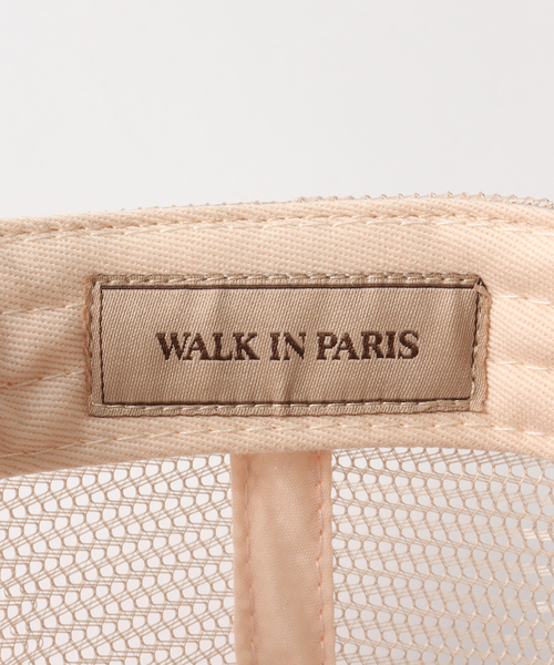 417 EDIFICE(フォーワンセブンエディフィス)の「WALK in PARIS / ウォークインパリス Le casquette du trucker(キャップ・メンズ・ブラウン/ベージュ・FREE)」の4枚目の写真