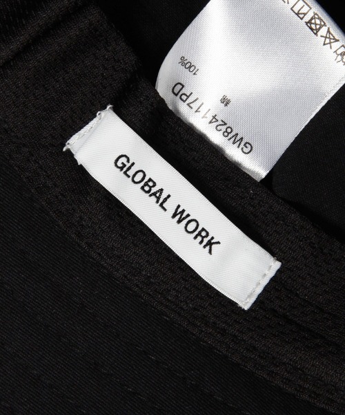 GLOBAL WORK(グローバルワーク)の「UVカットワイドツバハット/109252(ハット・レディース・ブラック/アイボリー・ONE SIZE)」の12枚目の写真