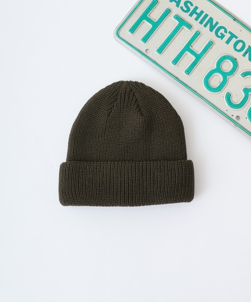 FUNALIVE（ファンアライブ）の「SI ORIGINAL ANTI5 AZE WATCH（ニットキャップ/ビーニー・メンズ・ベージュ/ブラック/マスタード/グリーン/ブルー/ダークネイビー/バーガンディー/ネイビー/グレー/ピンク/オリーブ/キャメル/ラベンダー・FREE）」の4枚目の写真