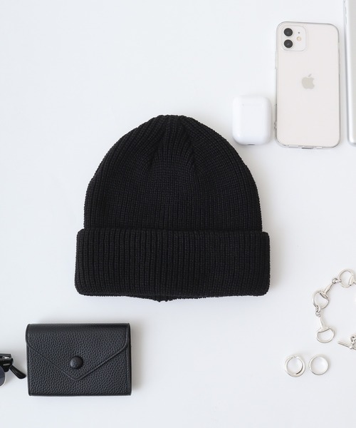 FUNALIVE（ファンアライブ）の「SI ORIGINAL ANTI5 AZE WATCH（ニットキャップ/ビーニー・メンズ・ベージュ/ブラック/マスタード/グリーン/ブルー/ダークネイビー/バーガンディー/ネイビー/グレー/ピンク/オリーブ/キャメル/ラベンダー・FREE）」の2枚目の写真