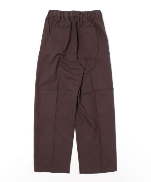 REAL CUBE（リアルキューブ）の「フレンチリネンウォッシャブルパンツ（その他パンツ・レディース・ブラウン/ライム・FREE）」の10枚目の写真