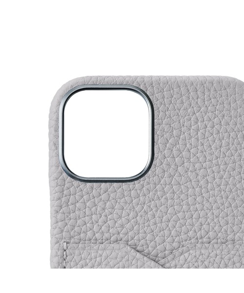 Bonaventura iPhone15 Pro用 ケース グレー レザー iPhone 15 Pro) バックカバーケース シュリンクレザー – BONAVENTURA