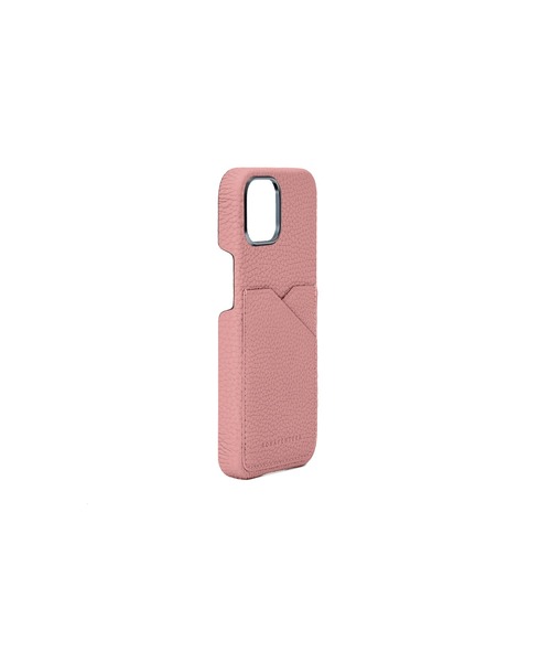 iPhone15)バックカバーケース シュリンクレザー（スマホケース/カバー