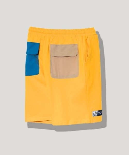Mountain Mania(マウンテンマニア)の「Mountain Mania/マウンテンマニア Mountain Mania x GSC RELAX SHORTS BACK POCKET【gsc別注】(その他パンツ・メンズ・ブラック/ゴールド/パープル/グリーン/コーラルピンク/イエロー/ダークオレンジ/ブルー系その他/グリーン系その他・MEDIUM/LARGE/X-LARGE)」の6枚目の写真