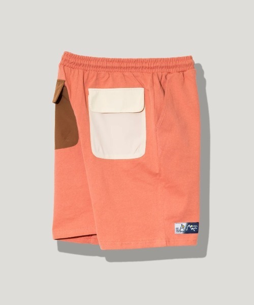 Mountain Mania(マウンテンマニア)の「Mountain Mania/マウンテンマニア Mountain Mania x GSC RELAX SHORTS BACK POCKET【gsc別注】(その他パンツ・メンズ・ブラック/ゴールド/パープル/グリーン/コーラルピンク/イエロー/ダークオレンジ/ブルー系その他/グリーン系その他・MEDIUM/LARGE/X-LARGE)」の8枚目の写真