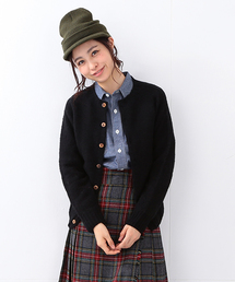 BEAMS BOY | Nor’Easterly / シェトランド シャギー クルーカーディガン 15FW(カーディガン/ボレロ)