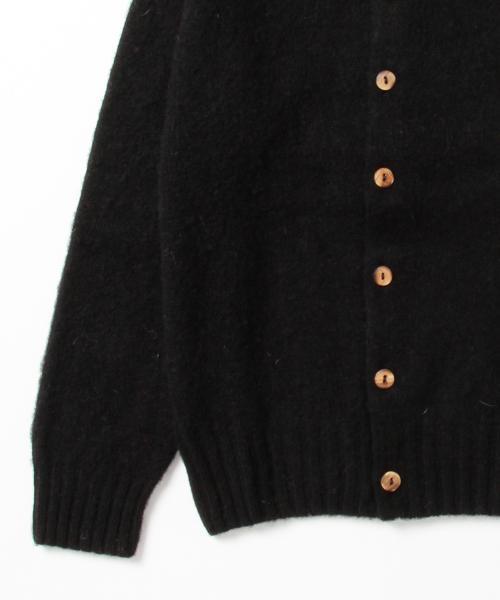 BEAMS BOY（ビームスボーイ）の「Nor’Easterly / シェトランド シャギー クルーカーディガン 15FW（カーディガン/ボレロ・レディース・ナチュラル/グレー/ブラック/レッド系その他/イエロー系その他/オリーブ・ONE SIZE）」の16枚目の写真