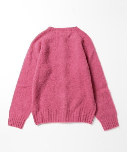 BEAMS BOY（ビームスボーイ）の「Nor’Easterly / シェトランド シャギー クルーカーディガン 15FW（カーディガン/ボレロ・レディース・ナチュラル/グレー/ブラック/レッド系その他/イエロー系その他/オリーブ・ONE SIZE）」の10枚目の写真