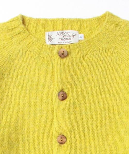 BEAMS BOY（ビームスボーイ）の「Nor’Easterly / シェトランド シャギー クルーカーディガン 15FW（カーディガン/ボレロ・レディース・ナチュラル/グレー/ブラック/レッド系その他/イエロー系その他/オリーブ・ONE SIZE）」の11枚目の写真