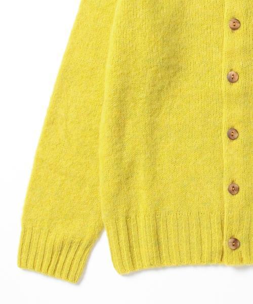BEAMS BOY（ビームスボーイ）の「Nor’Easterly / シェトランド シャギー クルーカーディガン 15FW（カーディガン/ボレロ・レディース・ナチュラル/グレー/ブラック/レッド系その他/イエロー系その他/オリーブ・ONE SIZE）」の12枚目の写真