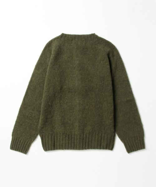 BEAMS BOY（ビームスボーイ）の「Nor’Easterly / シェトランド シャギー クルーカーディガン 15FW（カーディガン/ボレロ・レディース・ナチュラル/グレー/ブラック/レッド系その他/イエロー系その他/オリーブ・ONE SIZE）」の9枚目の写真