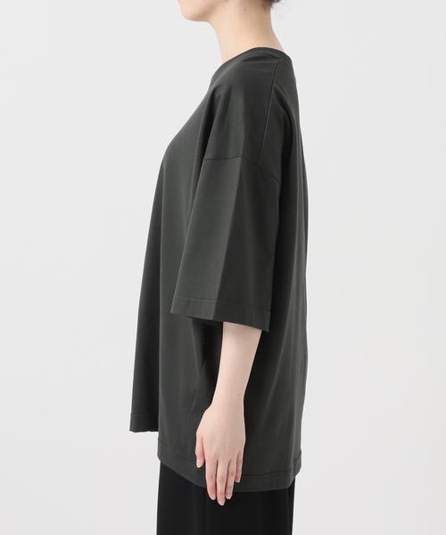 AP STUDIO（エーピーストゥディオ）の「ビッグTシャツ（Tシャツ/カットソー・レディース・ホワイト/ブラック/チャコールグレー・FREE）」の20枚目の写真