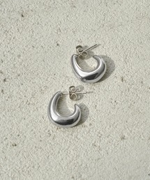 GOLDY（ゴールディ）の「【金属アレルギー軽減】メタル クレッセント シェイプ ステンレス ピアス（ピアス（両耳用））」