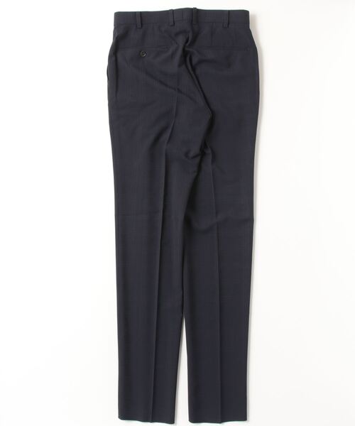 シャドウチェック スラックス ネイビー（スラックス）｜Perfect Suit FActory（パーフェクトスーツファクトリー）