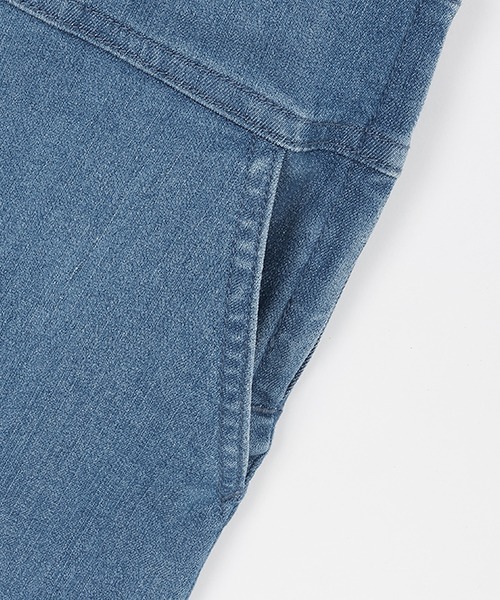 petit main(プティマイン)の「【MLB】ショートサロペット(サロペット/オーバーオール・キッズ・サックスブルー/ネイビー/オフホワイト・S/M/L)」の11枚目の写真