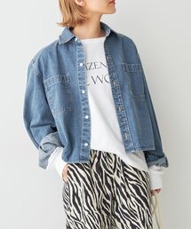 ≪追加≫ショートデニムシャツ