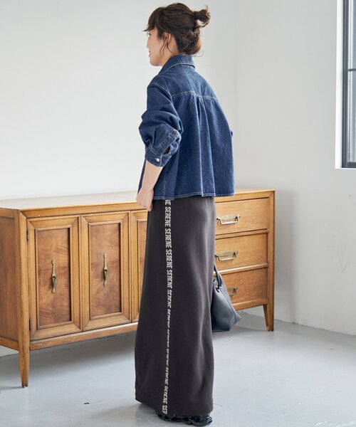 Spick＆Span シャツ ブラウス 「追加2」ショートデニムシャツ