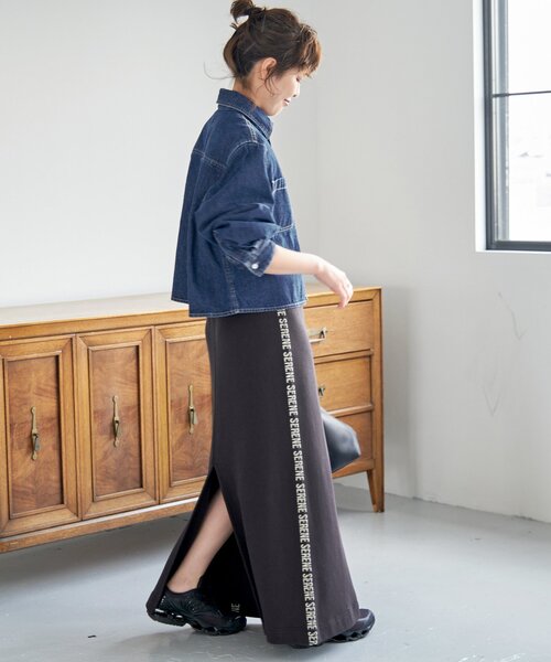 Spick & Span(スピックアンドスパン)の「≪追加≫ショートデニムシャツ(シャツ/ブラウス・レディース・ブルー/ブルー系その他・FREE)」の10枚目の写真