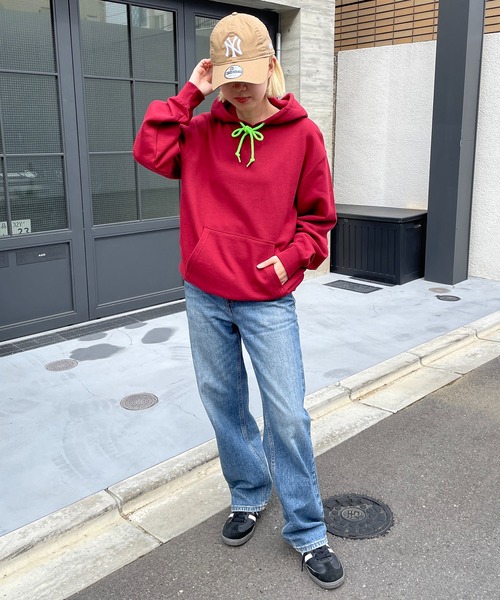 United Athle(ユナイテッドアスレ)の「【United Athle】point color heavy weight foodie / ポイントカラー ヘビーウェイト フーデットパーカー 裏パイル 5214 9974(パーカー・メンズ・バーガンディー/ブラック/ライトブルー/オリーブ/ダークブラウン/ホワイト/グレー/ネイビー/スミクロ/ベージュ・M/S/XL/L)」の11枚目の写真