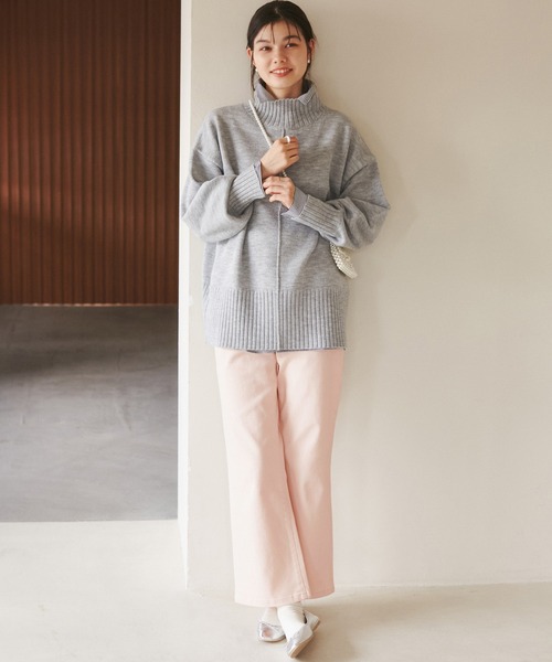 ROPE' PICNIC(ロペピクニック)の「【ウエスト革命デニム】ウエストシェイプフレアデニムパンツ(デニムパンツ・レディース・サックスブルー/ブルー/ピンク・40/38/36)」の13枚目の写真