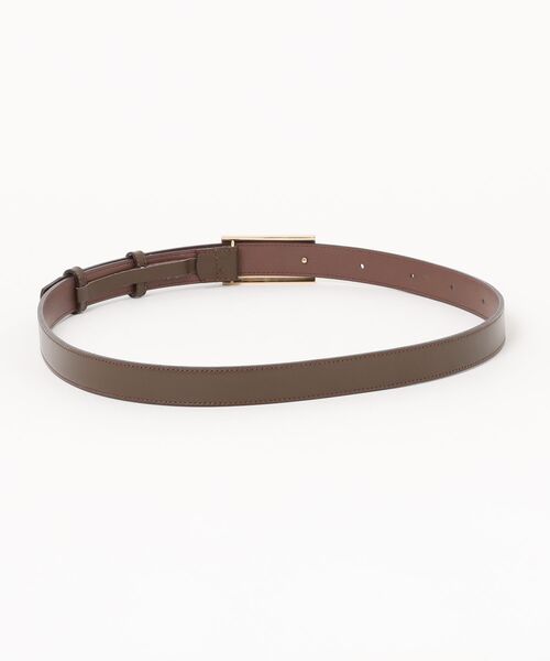 FRAY I.D（フレイアイディー）の「メタルプレートバックルベルト（ベルト・レディース・ブラック/ブラウン・FREE）」の9枚目の写真