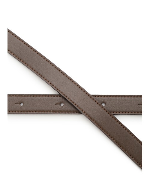 FRAY I.D（フレイアイディー）の「メタルプレートバックルベルト（ベルト・レディース・ブラック/ブラウン・FREE）」の7枚目の写真