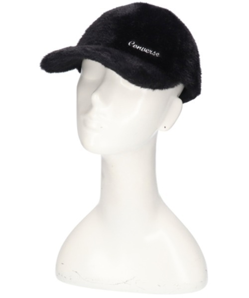 CONVERSE（コンバース）の「CONVERSE/コンバース　CNL SHAGGY CAP（キャップ・レディース・ホワイト/ピンク/ベージュ/ブラック/ライトブルー・ONE SIZE）」の9枚目の写真