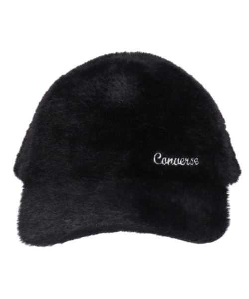 CONVERSE（コンバース）の「CONVERSE/コンバース　CNL SHAGGY CAP（キャップ・レディース・ホワイト/ピンク/ベージュ/ブラック/ライトブルー・ONE SIZE）」の7枚目の写真