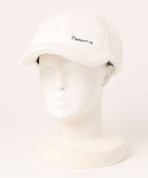 CONVERSE（コンバース）の「CONVERSE/コンバース　CNL SHAGGY CAP（キャップ・レディース・ホワイト/ピンク/ベージュ/ブラック/ライトブルー・ONE SIZE）」の12枚目の写真