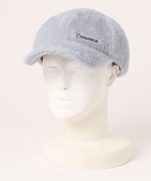CONVERSE（コンバース）の「CONVERSE/コンバース　CNL SHAGGY CAP（キャップ・レディース・ホワイト/ピンク/ベージュ/ブラック/ライトブルー・ONE SIZE）」の15枚目の写真