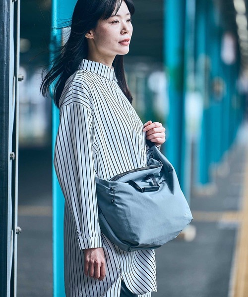 TRAVEL SHOP MILESTO(トラベルショップミレスト)の「TROT ソフトショルダー L(ショルダーバッグ・レディース・ブラック/その他/グレー/カーキ・フリ-)」の3枚目の写真