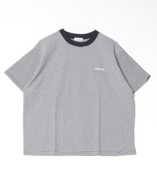 BROKEN BASE(ブロークンベース)の「BrokenBase border S/S tee(Tシャツ/カットソー・メンズ・ブラック/ホワイト/ネイビー/グリーン・MEDIUM/LARGE)」の10枚目の写真