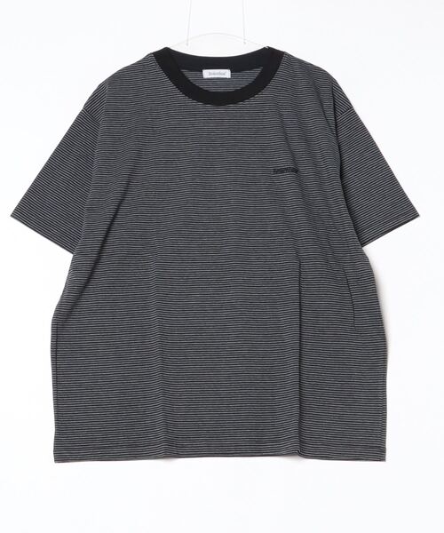 BROKEN BASE(ブロークンベース)の「BrokenBase border S/S tee(Tシャツ/カットソー・メンズ・ブラック/ホワイト/ネイビー/グリーン・MEDIUM/LARGE)」の11枚目の写真