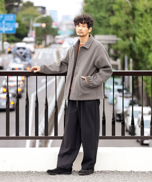 B:MING by BEAMS（ビーミングバイビームス）の「ハイブリッド コーチ ジャケット（ブルゾン・メンズ・ネイビー/ブラウン系その他5・SMALL/MEDIUM/LARGE/X-LARGE）」の4枚目の写真