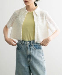 KBF | コンパクトレースシャツ(シャツ/ブラウス)