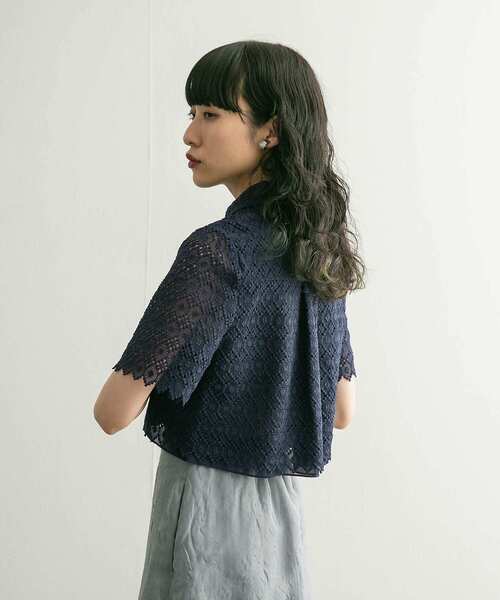 【セール】コンパクトレースシャツ（シャツ/ブラウス）｜KBF（ケイビーエフ）