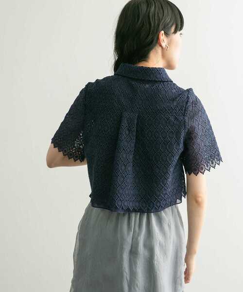 【セール】コンパクトレースシャツ（シャツ/ブラウス）｜KBF（ケイビーエフ）