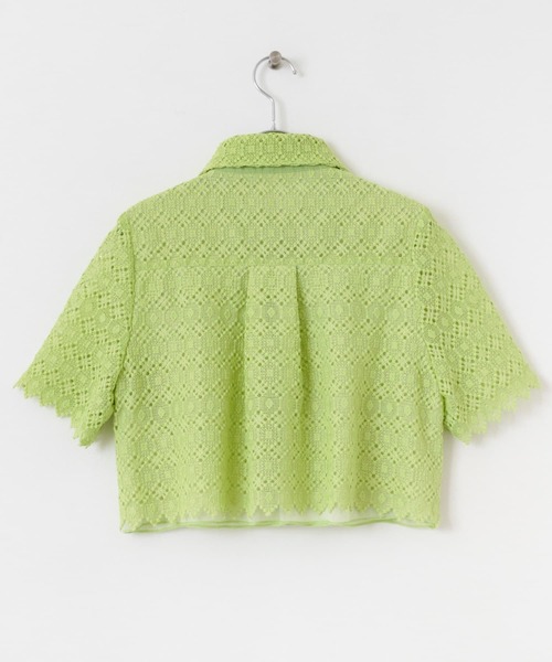 【セール】コンパクトレースシャツ（シャツ/ブラウス）｜KBF（ケイビーエフ）