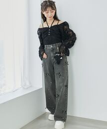 MAJESTIC LEGON | 2wayフラワーレースブラウス(シャツ/ブラウス)