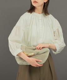 URBAN RESEARCH ROSSO WOMEN | チンツシアーギャザーブラウス(シャツ/ブラウス)