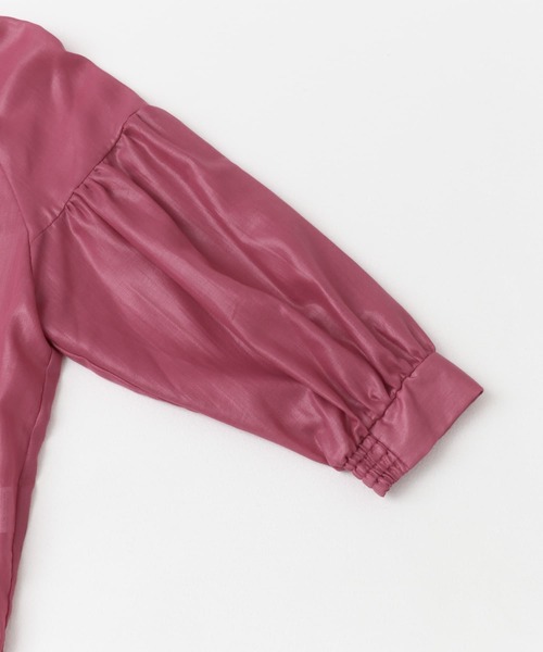 URBAN RESEARCH ROSSO WOMEN(アーバンリサーチ ロッソ)の「チンツシアーギャザーブラウス(シャツ/ブラウス・レディース・ピンク/オフホワイト/ブラック・FREE)」の10枚目の写真