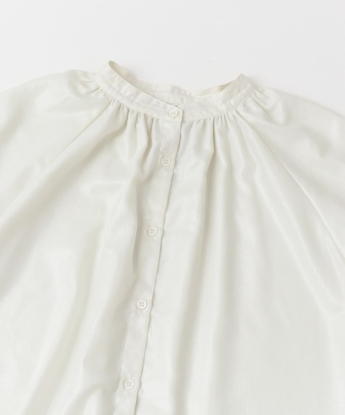 URBAN RESEARCH ROSSO WOMEN(アーバンリサーチ ロッソ)の「チンツシアーギャザーブラウス(シャツ/ブラウス・レディース・ピンク/オフホワイト/ブラック・FREE)」の14枚目の写真