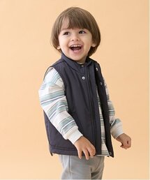 petit main（プティマイン）の「中綿ベスト（ベスト・キッズ）」