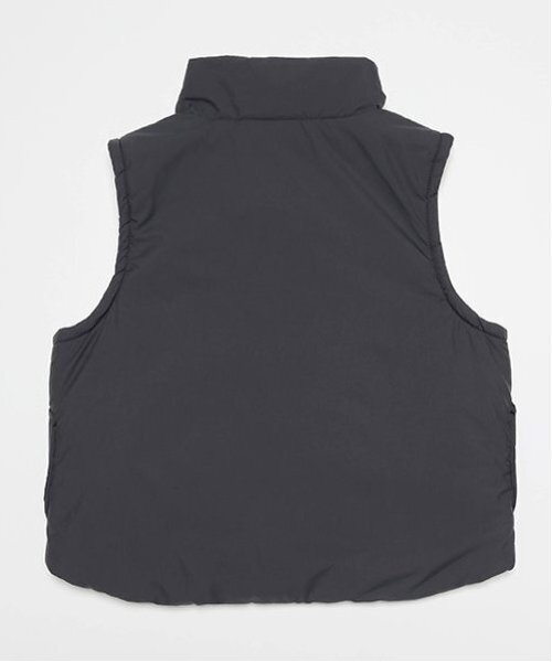 petit main（プティマイン）の「中綿ベスト（ベスト・キッズ・ライトグレー/チャコール・S/M/L）」の4枚目の写真