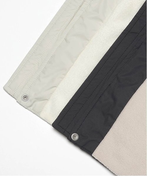 petit main（プティマイン）の「中綿ベスト（ベスト・キッズ・ライトグレー/チャコール・S/M/L）」の11枚目の写真