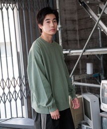 niko and... | 16/-OE USA COTTON BIG SWEAT　/　USAコットン裏毛クループルオーバー(スウェット)