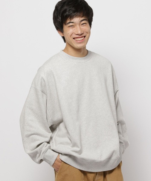 セール】16/-OE USA COTTON BIG SWEAT / USAコットン裏毛クルー