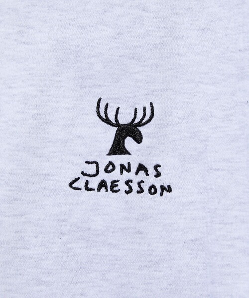 Jonas Claesson(ジョナスクレアッソン)の「JONAS CLAESSON/ジョナス クレアッソン Whale Shark L/S TEE/ホエールシャーク ロングスリーブ Tシャツ/バックプリント/リラックスフィット(Tシャツ/カットソー・メンズ・ブラック/サックスブルー/ホワイト/ライトグレー・SMALL/MEDIUM/LARGE)」の8枚目の写真